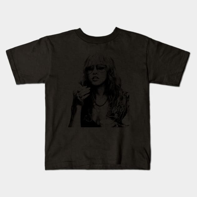 DarKorBlacK - STEVIENICKS Kids T-Shirt by WuTangStore